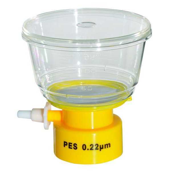 150mL Bottle Top Filter, 0.22um, 50mm, PK24