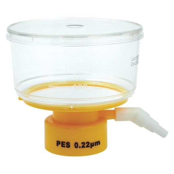 250mL Bottle Top Filter, 0.22um, 50mm, PK24