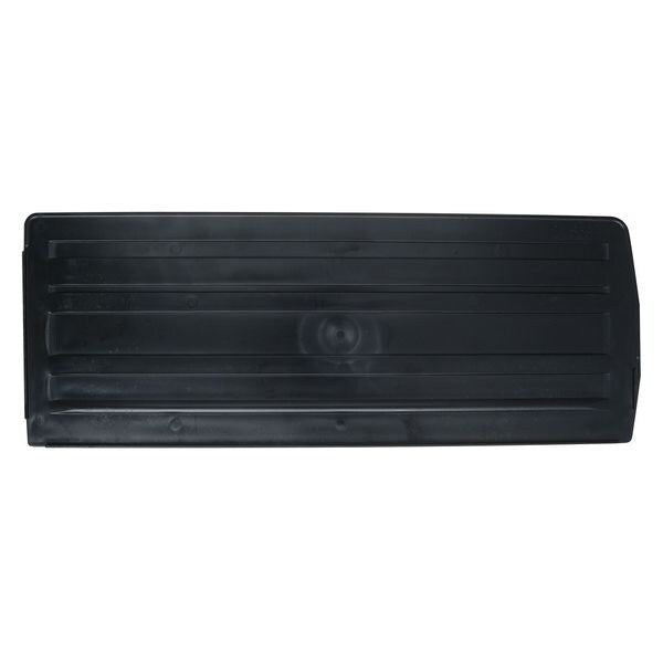 Plastic Divider, Black, 17 1/4 in L, 6 3/4 in W, 6 3/4 in H