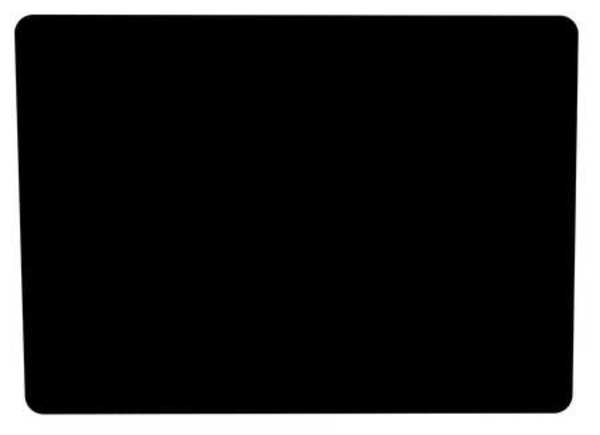 Plastic Divider, Black, 5 1/2 in L, 4 in W, 4 in H