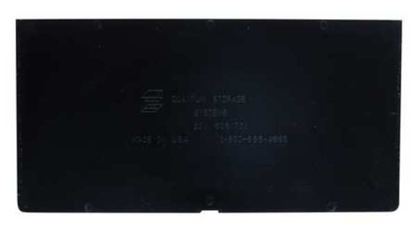 Plastic Divider, Black, 8 1/4 in L, 4 1/4 in W, 4 1/4 in H