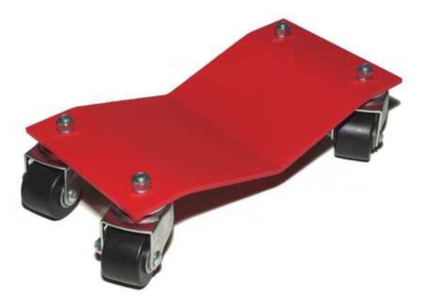 Auto Dolly, Steel, 8 W x 16 L In.