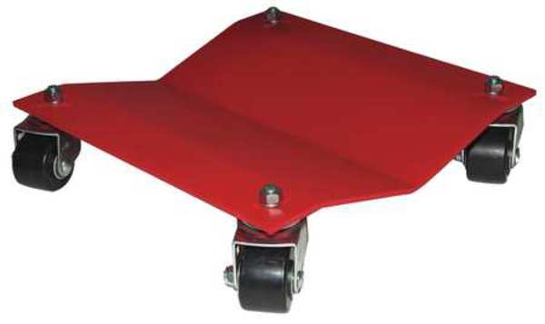 Auto Dolly, Steel, 16 W x 16 L In.