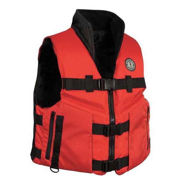 Life Vest, Red/Black, 3XL