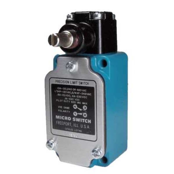 Limit Switch, No Lever, Rotary, 1NC/1NO, 10A @ 480V AC