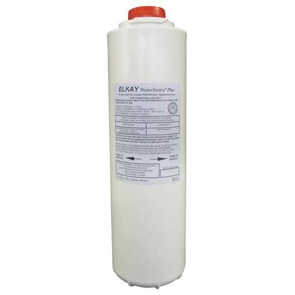 Replacement Water Filter Cartridge, EZH2O, 1.5 gpm, 3,000 gal, 9-1/2 in Overall Ht, 3-1/8 in Dia