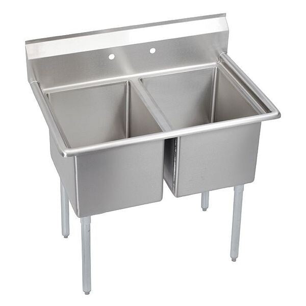 Floor Mount Scullery Sink, Stainless Steel Bowl Size 16