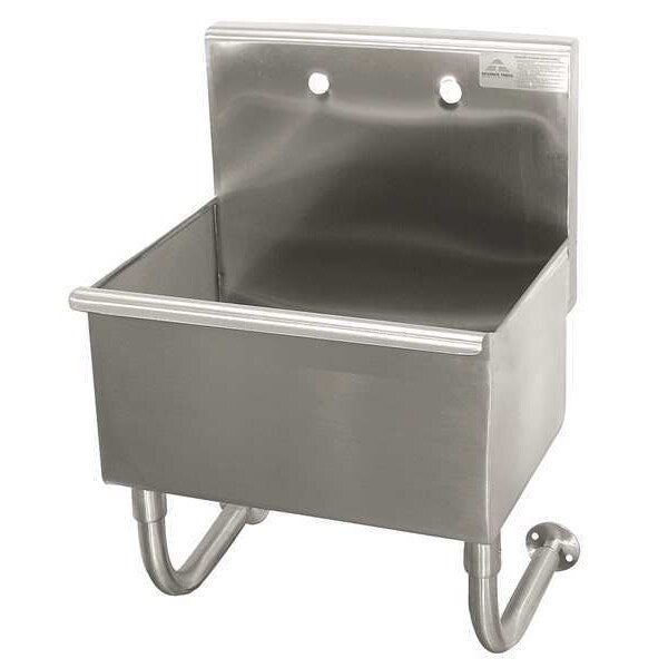 17 1/2 in W x 18 in L x 32 1/2 in H, Wall Mount, 304 Stainless steel
