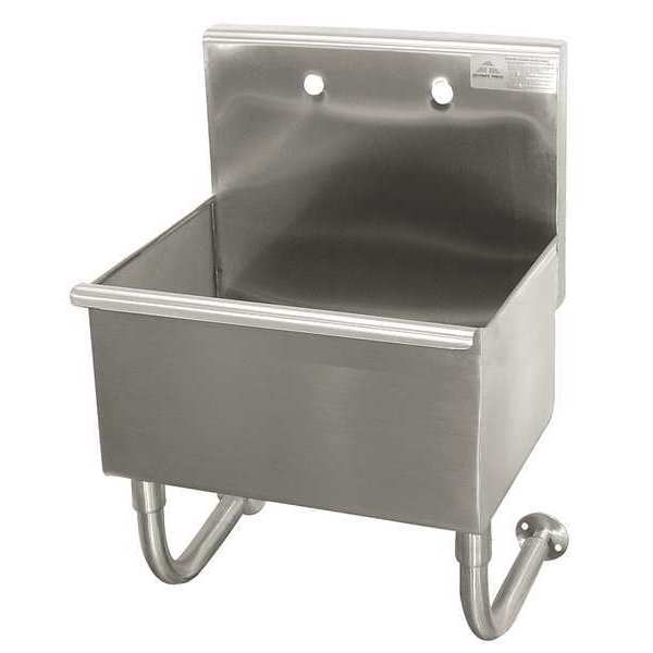 19 1/2 in W x 22 in L x 32 1/2 in H, Wall, Stainless Steel