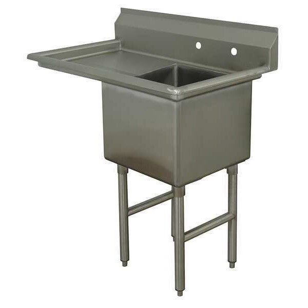 Floor Mount, 2 Hole, Not Applicable, Scullery Sink