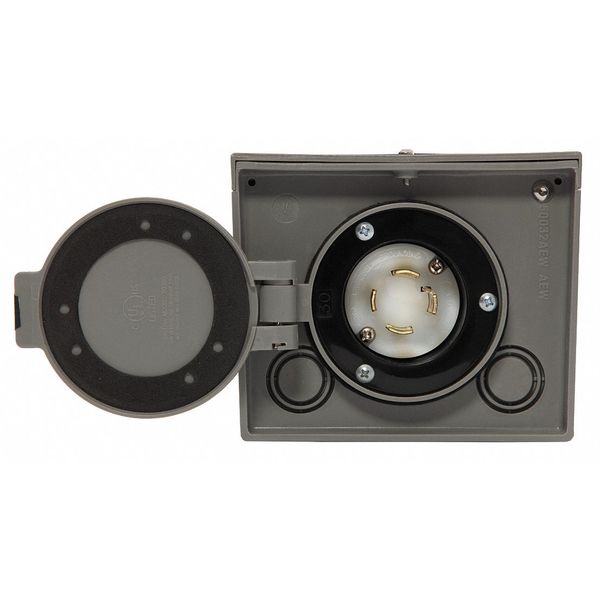 Power Inlet Box, 30 Amp