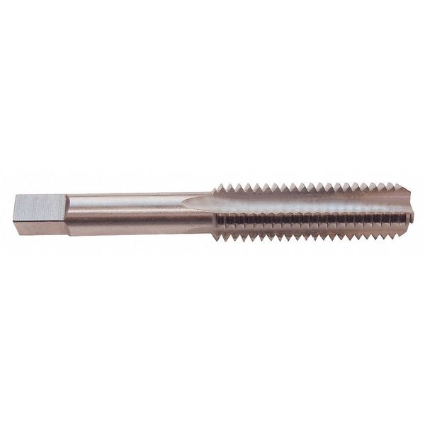 Straight Flute Hand Tap , M18-1.50 , Plug , 4 Flutes, Metric Fine