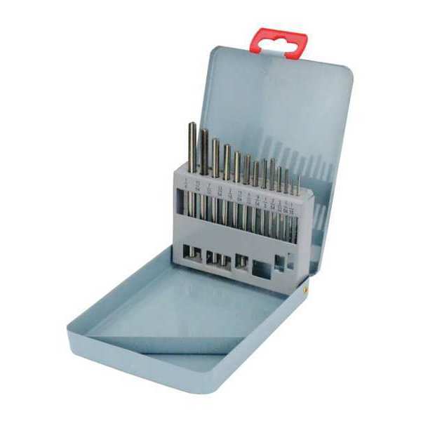 Chucking Reamer Sets, 1/16In- 1/4 In, 13pc