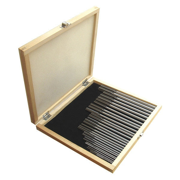 Chucking Reamer Sets, 1/16In- 1/2In, 29pc