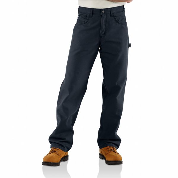 Carhartt Pants, Blue, Cotton/Nylon
