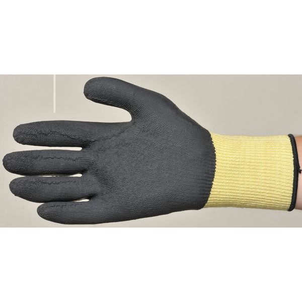 Cut Resistant Coated Gloves, A8 Cut Level, Natural Rubber Latex, XL, 1 PR
