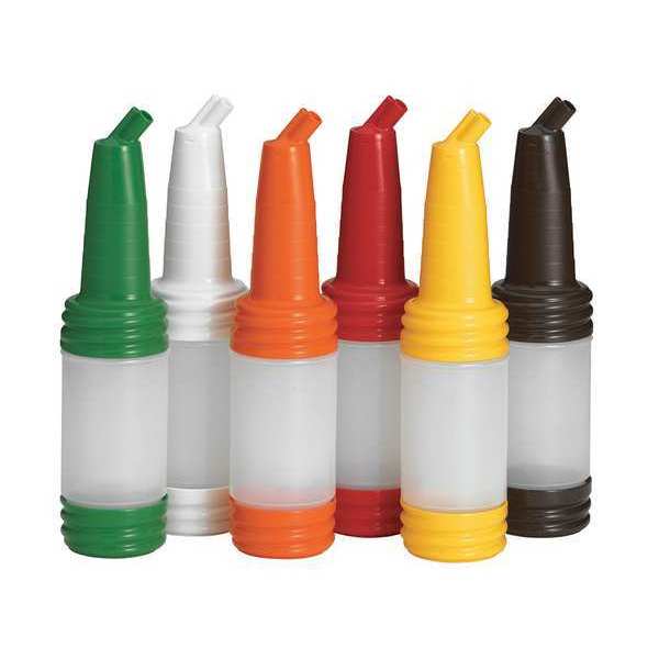 Pouring Set Long Neck, 1 qt. Assorted, PK12