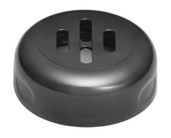 Shaker Top, Slotted, 6 or 8 oz., Black, PK12