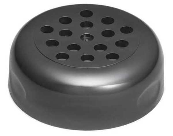 ShakerTop, Perforated, 6 or 8 oz., Blk, PK12