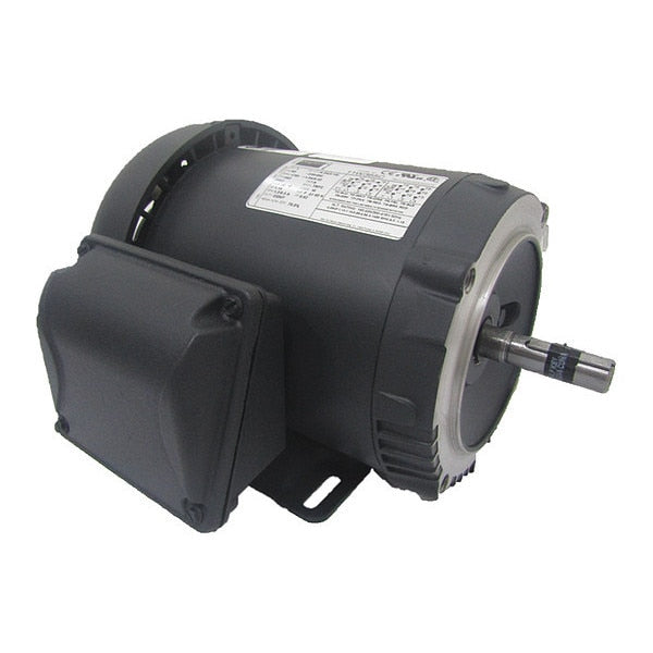 3-Phase General Purpose Motor, 1/4 HP, 56C Frame, 230/460V AC Voltage, 1,720 Nameplate RPM