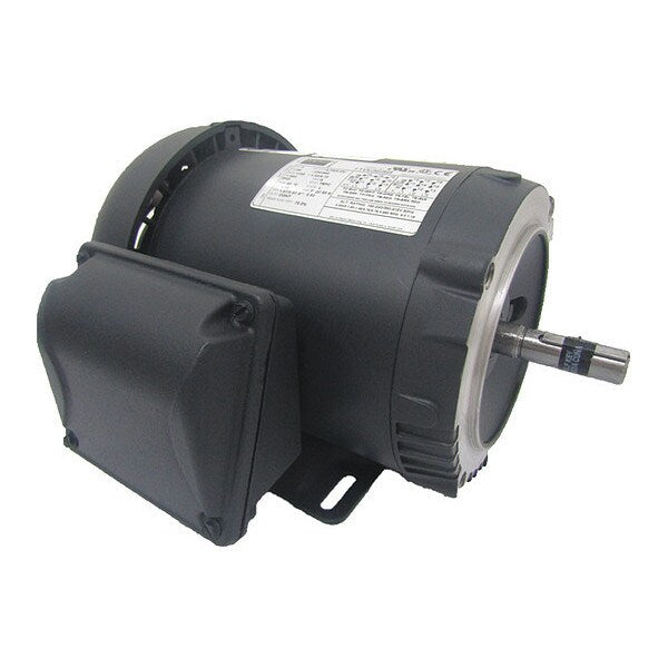 3-Phase General Purpose Motor, 1/3 HP, 56C Frame, 230/460V AC Voltage, 1,140 Nameplate RPM