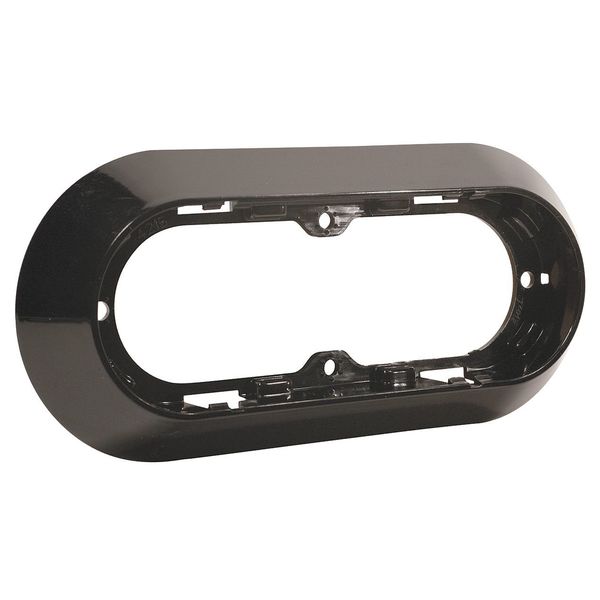 Surface Mount, Black, Snap- In