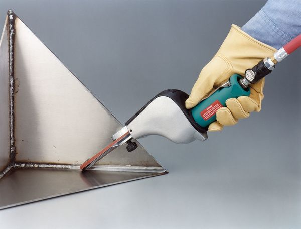 Air Belt Sander, Industrial, 0.5 HP, 1/8