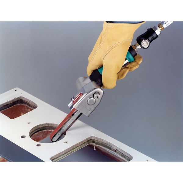 Air Belt Sander, Industrial, 0.4 HP, 1/8