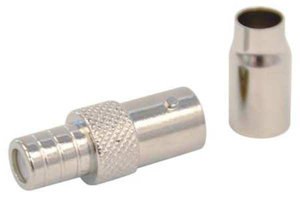Cable Coupler, BNC/Female, RG58 Coax, PK10