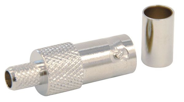 Cable Coupler, BNC/Female, RG6 Coax, PK10