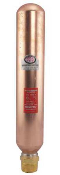 Water Hammer Arrestor, 1 In MNPT, Copper