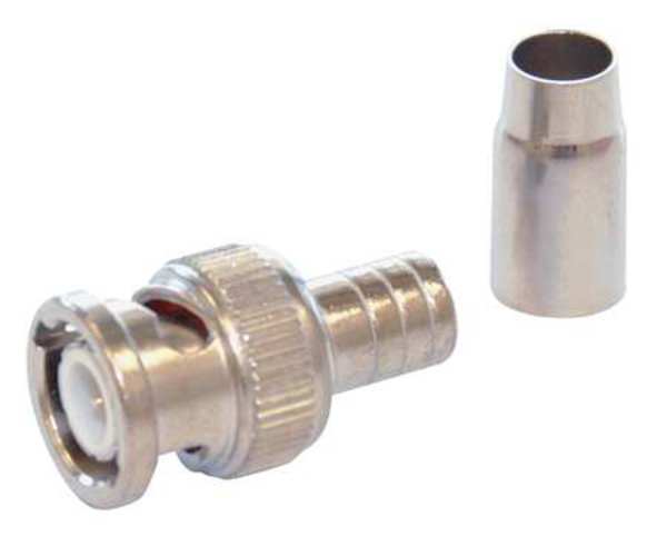 Cable Coupler, BNC/Male, RG59 Coax, PK10