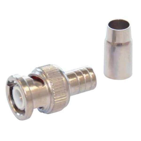 Cable Coupler, BNC/Male, RG6 Coax, PK10
