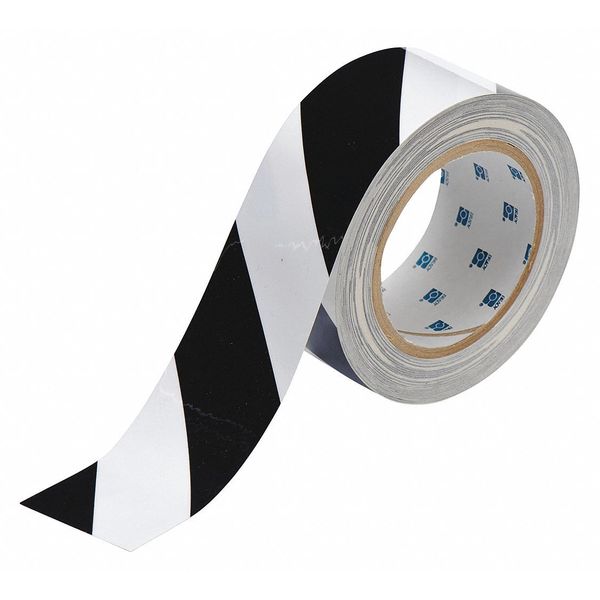 Floor Marking Tape, Roll, 2In W, 100 ft. L