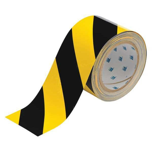 Floor Marking Tape, Roll, 3In W, 100 ft. L