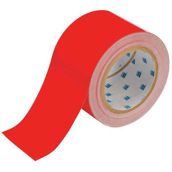 Floor Marking Tape, Roll, 3In W, 100 ft. L