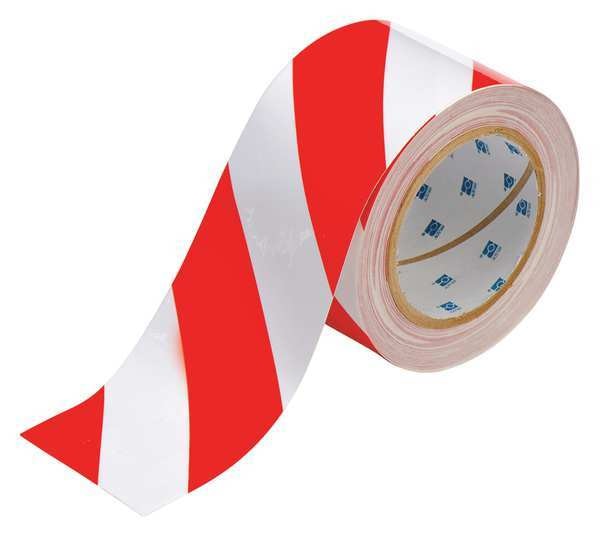 Floor Marking Tape, Roll, 3In W, 100 ft. L