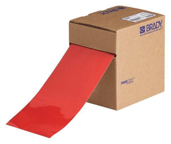 Floor Marking Tape, Roll, 4In W, 100 ft. L