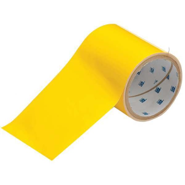 Floor Marking Tape, Roll, 4In W, 100 ft. L
