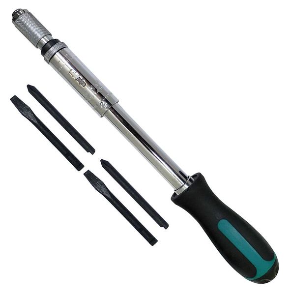 Phillips, Slotted Bit 12 in, Drive Size: 1/4 in , Num. of pieces:5