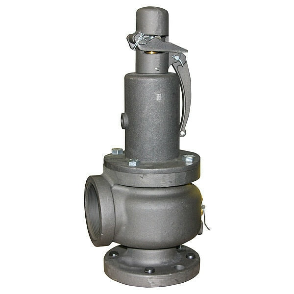 Safety Relief Valve, 3 In, 15 psi, Bronze