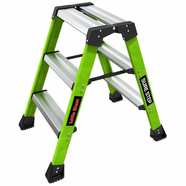 Fiberglass Step Stool, Capacity 375 lb