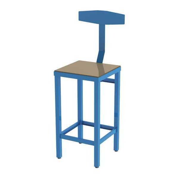 Shop Stool, w/Padded Seat Cover