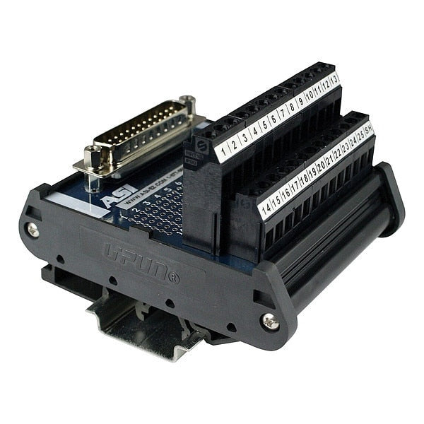 Module, DIN Rail, 2.5 A, 125V, 76 mm W