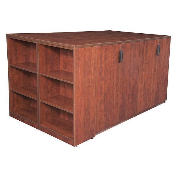 StandUp Storage CabLatFile Desk, Bookcase