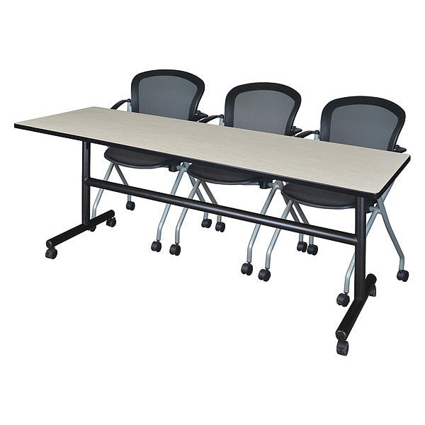 Rectangle Mobile table, 84
