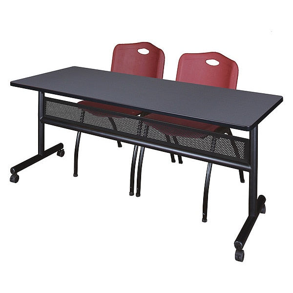 Rectangle FlipTop Table, 72