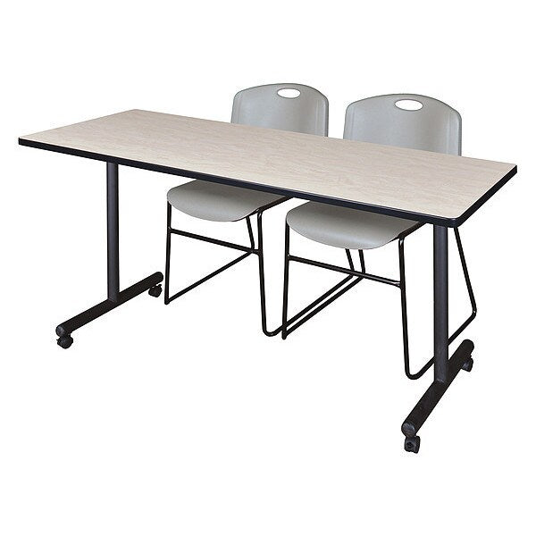 Rectangle Mobile table, 60