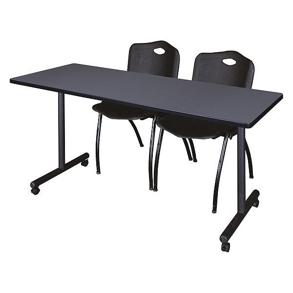 Rectangle Mobile table, 60