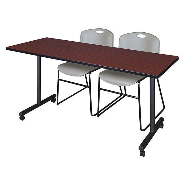 Rectangle Mobile table, 60